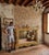 Mid 19th Century Gold Leaf Wooden Mirror from an Tuscan Villa, 1850s For Sale - Image 5 of 11
