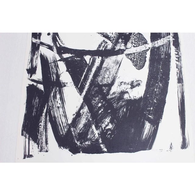 Black Bernd Völkle, Love Poem Ireland, 1963, Lithograph For Sale - Image 8 of 12