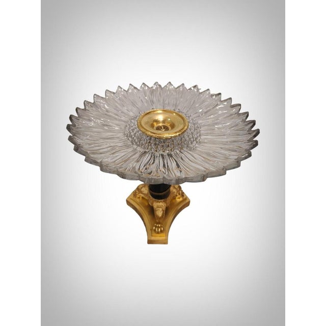 19th Century French Bronze and Crystal Centerpiece, 1820s For Sale - Image 17 of 18