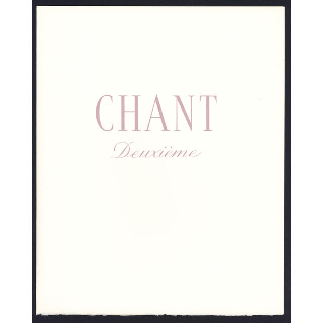 Salvador Dalí 1963 Dalí Divine Comedy Engraving Purgatoire Chant 2 "Le Passeur Angélique" (The Angel Boatman) For Sale - Image 4 of 8