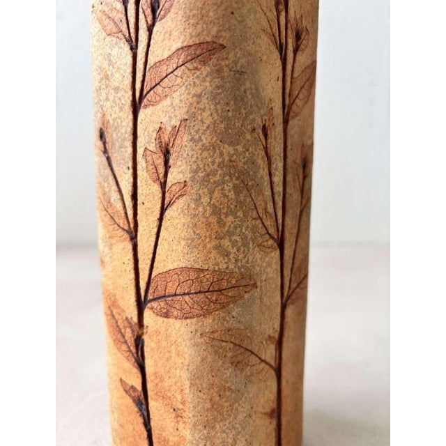 Japanese Herbarium Vase by Raymonde Leduc, 1970s For Sale - Image 6 of 8