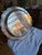 Hollywood Regency Ornate Vintage 15” Round Oneida Silver-Plated Gallery Tray - Made in Usa For Sale - Image 3 of 7