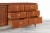 Brown Vintage Walnut and Burl Wood Curved Credenza For Sale - Image 8 of 11