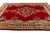 Vintage Persian Handmade Red Medallion Wool Rug For Sale - Image 10 of 11