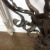 1980s Wrought Iron Candle Sconce in Rustic Finish For Sale - Image 9 of 12