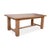 Marktex Wooden Dining Table, Brown Pine, 100 X 200 Cm For Sale - Image 12 of 12