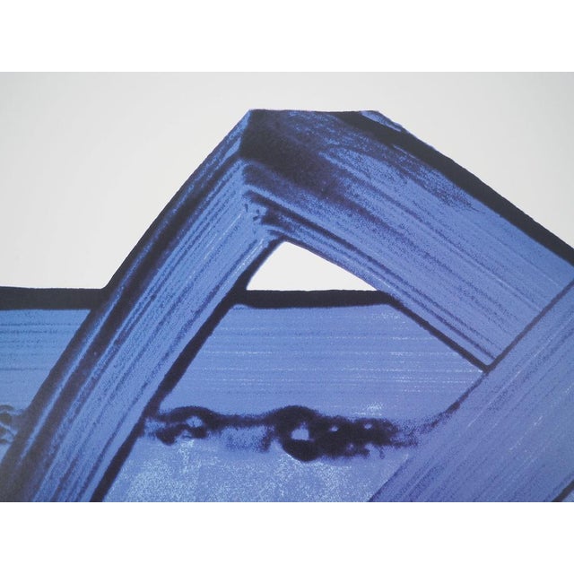Sérigraphie N°18 Poster after Pierre Soulages For Sale - Image 5 of 9