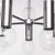 Mid-Century Modern Robert Sonneman Chrome Chandelier 1970s For Sale - Image 3 of 6