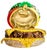 Gold 21c Judith Leiber Cheese hamBurger Crystal Gold Minaudiere Evening Clutch Shoulder Bag For Sale - Image 8 of 16