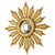 Vintage Wooden Sunburst Sun Mirror in Convex, France, 1950s For Sale - Image 17 of 17