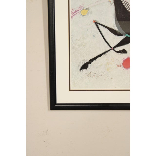 Paper Li Zhong Liang Contemporary Print, Cave Painting For Sale - Image 7 of 18