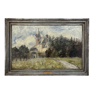 19th Century Framed Oil Painting on Canvas by Leon Philippet (1843-1906)