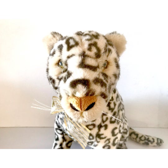 Vintage Large Leopard Stuffed Animal | Chairish