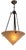 Late 20th Century French Art Deco Style Pendant Light by Vianne For Sale