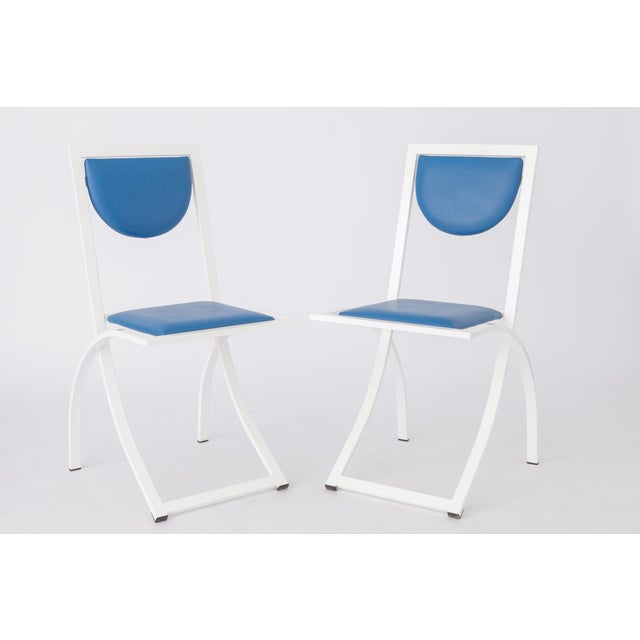 Set of Vintage Dining Chairs by Karl Friedrich Förster for Manufacturer KFF, 1980s For Sale - Image 11 of 11