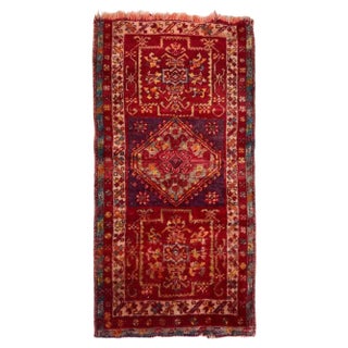 Antique Turkish Yastik Rug For Sale
