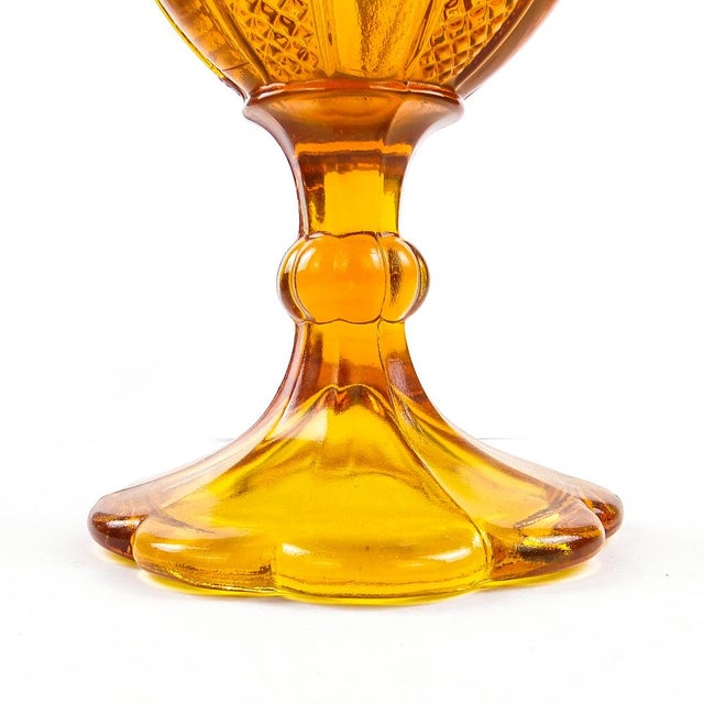 Polish Candyer from Ząbkowice Glasswork, Poland, 1950s For Sale - Image 9 of 14