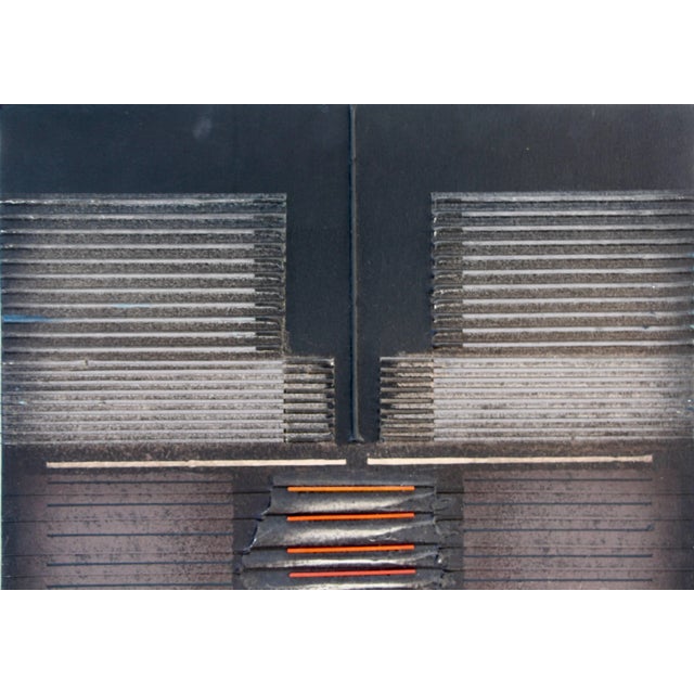 A nice work by the noted American artist Paul Maxwell (b 1925.) This work is signed titled and dated on the back Bridge...