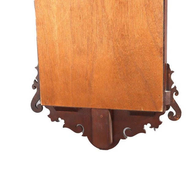 Kittinger School Federal Style Parcel Gilt Mahogany Wall Mirror 20thC For Sale - Image 10 of 10