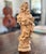 Imported from Germany. Hand carved wood Madonna and Child figurine. Beautifully detailed with flowing design from the...