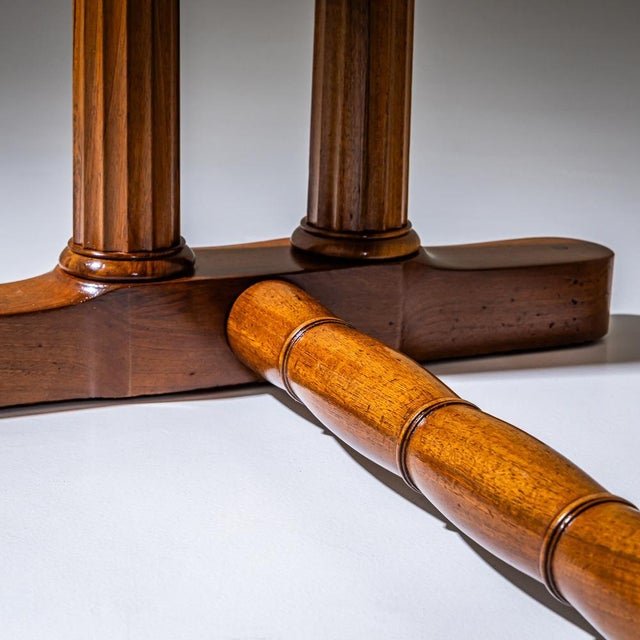Biedermeier Walnut Desk, 1830 For Sale - Image 10 of 11