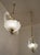 1930s Murano Blown Glass and Brass Pendant Lights by Ercole Barovier for Barovier & Toso, 1930s, Set of 2 For Sale - Image 5 of 16