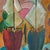 1970s French Oil on Board Cubist Seascape Painting by Patrick Leroy, 1970s For Sale - Image 5 of 11