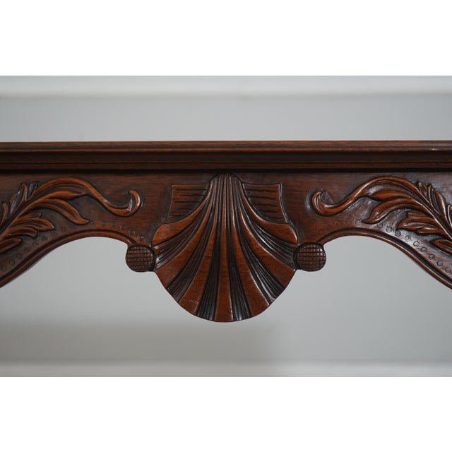 Brown Kindel Irish Georgian Mahogany Tea Table For Sale - Image 8 of 14