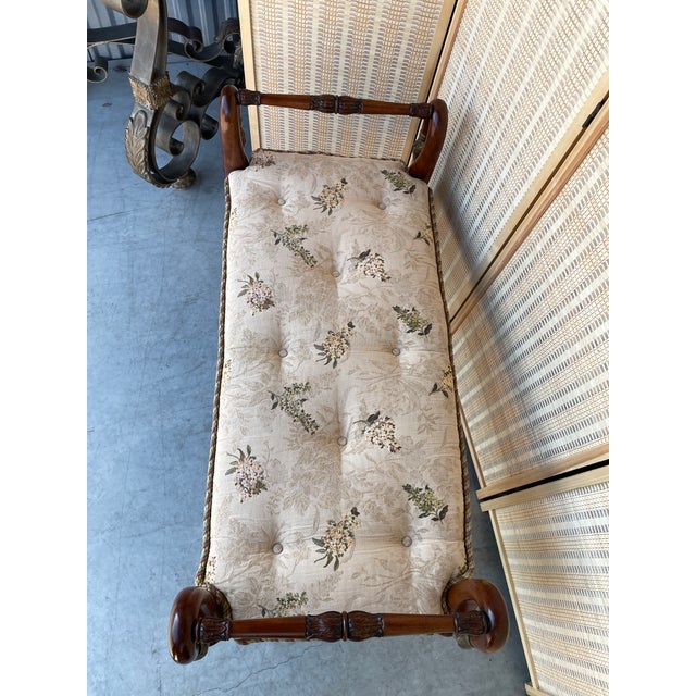 1980s Neoclassical Revival Bench by Baker Furniture Chairish