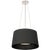 Halo Small Hanging Shade in Matte Black Designer: Barbara Barry Fixture Height: 10.5" Min. Custom Height: 25" Canopy: 5"...