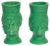 H14 Griffin & Mata Vases from Crita Ceramiche, Set of 2 For Sale