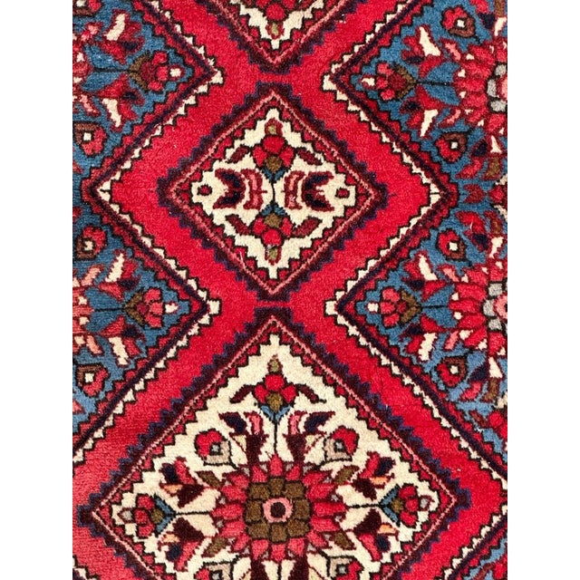 Rustic Vintage Hamadan Runner, 1980s For Sale - Image 3 of 18