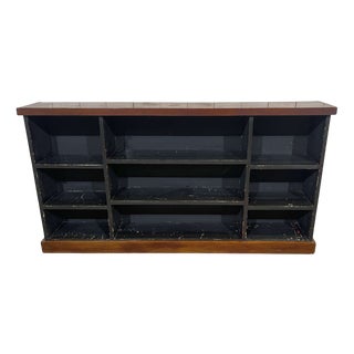 Fir Bookcase Shelf, 1970s For Sale