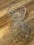 Mid-Century Modern Vintage Cut Crystal Two-Piece Egg-Shaped Trinket Box For Sale - Image 3 of 7