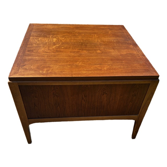 Mid Century Lane Rhythm Paul McCobb Style Double Door Side End Table For Sale