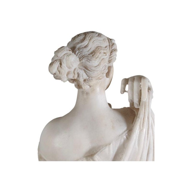 Diana De Gabios, Marble Sculpture, 19th Century For Sale - Image 12 of 18