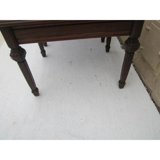 Brown Vintage Mersman Wood End Tables - Set of 2 For Sale - Image 8 of 13