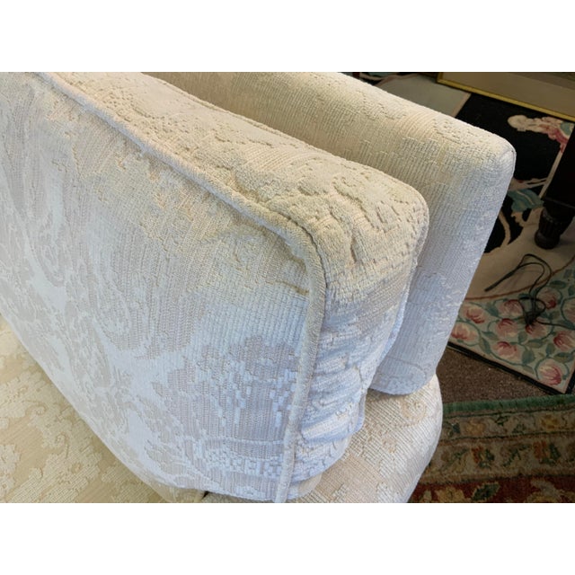 20th Century Pair of Upholstered Club Chairs For Sale In New York - Image 6 of 12