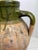 Mid 20th Century Turkish Terracotta Oil Jar With Green Glaze – Rustic Mediterranean Vessel For Sale - Image 4 of 7