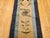 Late 19th Century Antique Chinese Peking Runner, Hand-Knotted Wool, Ivory & Navy, 1880s, 2' x 10' For Sale - Image 5 of 9
