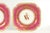 Pink Early 1800's Spode Felspar Porcelain Pair of Armorial Cabinet Plates Welman Crest For Sale - Image 8 of 18