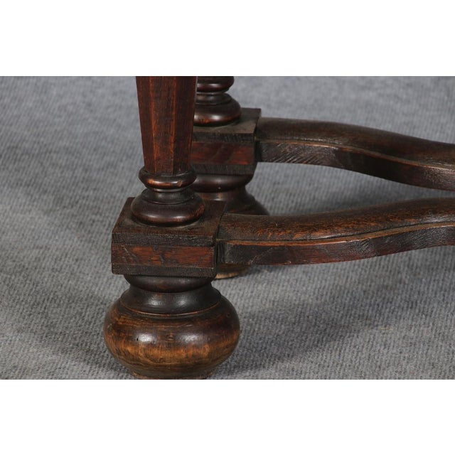 19 Century Baroque Showcase in Oak, 1800s For Sale - Image 12 of 18