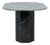 Nero Marquina Marble Coffee Table, 1970s For Sale