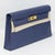 Hermès Kelly Cut Bleu Encre Chèvre Mysore Gold Hardware 2021 For Sale In New York - Image 6 of 8