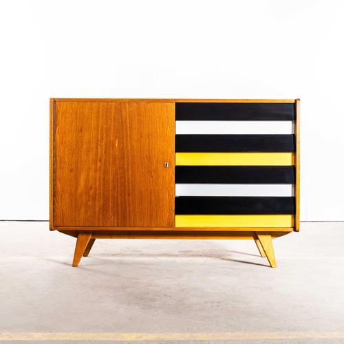 Mid-Century Cabinet Sideboard by Jiri Jiroutek for Interieur Praha, 1950s For Sale - Image 11 of 11