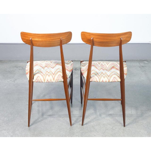 Wood Italian Dining Chairs, 1940s, Set of 2 For Sale - Image 7 of 18
