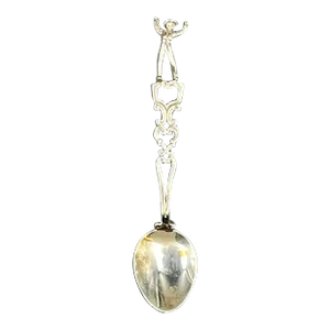 Early 20th Century Sterling Silver Matador Spoon