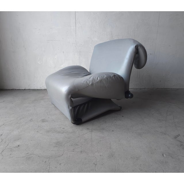 1980s 1980's "Wink" Lounge Chair by Toshiyuki Kita for Cassina For Sale - Image 5 of 16
