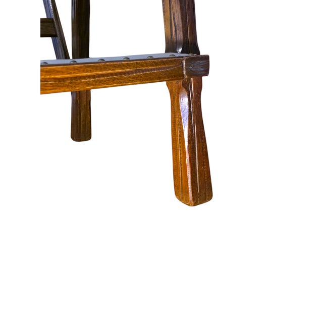An unmarked mid-century lounge chair from the iconic "Ranch Oak" line produced by the A. Brandt Furniture Company of Fort...