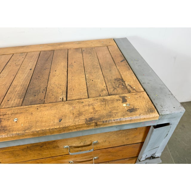 Vintage Industrial Chest of Drawers, 1960s For Sale - Image 14 of 18